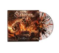 Sabaton - Legends Orange Black Splatter Club Edition Sabaton