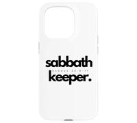 Sabbath Keeper Adventist Baptist Exodus Remnant Carcasa para iPhone 15 Pro