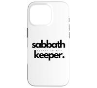 Sabbath Keeper Adventist Baptist Exodus Remnant Carcasa para iPhone 16 Pro