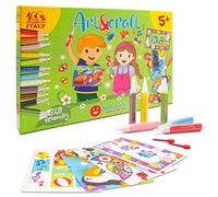 Sabbiarelli Sand-it For Fun - Kit Art and Craft, Set Creativo con Arena de Colores, Actividades Sensoriales, Preescritura, Manualidades, Regalo para Niños a Partir de 5 Años