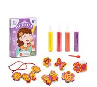 Sabbiarelli Sand-it For Fun - Kit Bijoux 5+ | Kit de Sand Art 100% Made in Italy con Arena de Colores, Dibujos Adhesivos y Accesorios | Crea tus Joyas Brillantes | Regalo Niñas 5-12 años