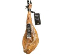 SABE A SABAS Jamon de Bellota 100% Iberico 7kg Pieza Entera Curacion Mas de 36 Meses Gourmet Español Pata Negra Regalo Gastronomico Calidad Suprema Cerdo Iberico para Celebraciones XL