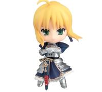 Saber Action Accessories - Figura de personaje de anime Fate Stay Night FGO Altria Pendragon Figuras de 10 cm de PVC, modelo de decoración para coleccionar regalo