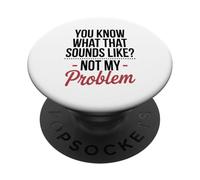 Sabes A Qué Suena Eso, Arte Seguro PopSockets PopGrip Adhesivo