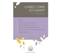 ¿Sabes cómo estudiar?: 3º y 4º de secundaria