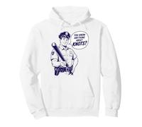 Sabes Cualquier Cosa sobre Nudos Divertido diseño Retro de Juegos de Palabras Sudadera con Capucha
