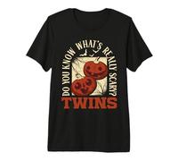 ¿Sabes lo Que es Realmente Aterrador? Divertido Embarazo de Halloween Camiseta Premium