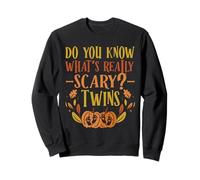 ¿Sabes lo Que es Realmente Aterrador? Divertido Embarazo de Halloween Sudadera
