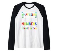 ¿Sabes lo que me parece extraño? Números que no pueden ser divios Camiseta Manga Raglan