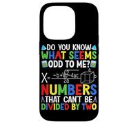 ¿Sabes lo que me parece extraño? Números que no pueden ser divios Carcasa para iPhone 14 Pro