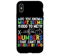 ¿Sabes lo que me parece extraño? Números que no pueden ser divios Carcasa para iPhone X/XS
