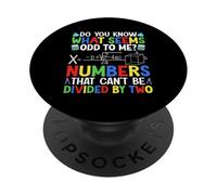 ¿Sabes lo que me parece extraño? Números que no pueden ser divios PopSockets PopGrip Adhesivo