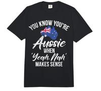 Sabes Que Eres Australiano Cuando sí nah Tiene Sentido Australiano Comfort Colors Adult Heavyweight T-Shirt