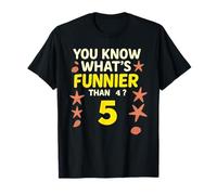 ¿Sabes qué es más Divertido Que 4? 5 cumpleaños Camiseta