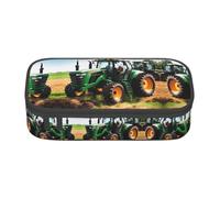 SABFWF Company Farm Tractor - Estuche multifuncional para bolígrafos, perfecto para estudiantes, profesionales y viajeros por igual, Black, Talla única, Neceser de maquillaje