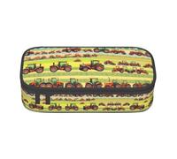 SABFWF Estuche multifuncional con estampado de tractor Farming, perfecto para estudiantes, profesionales y viajeros por igual, Black, Talla única, Neceser de maquillaje