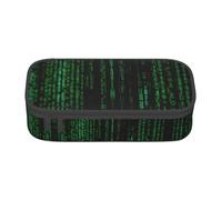 SABFWF Estuche multifuncional con estampado Hacker Era, perfecto para estudiantes, profesionales y viajeros por igual, Black, Talla única, Neceser de maquillaje