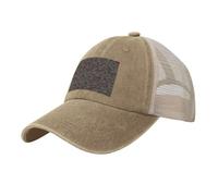 SABFWF Gorra de béisbol de malla con estampado de código de programación, transpirable, ajustable y perfecta para el uso diario, natural, Talla única