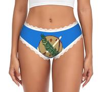 SABFWF Oklahoma State Flag Print - Ropa interior de encaje sin costuras | Elección perfecta para el trabajo, entrenamiento o ocio de fin de semana