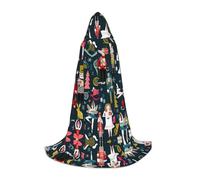 SABFWF Women_S - Capa con capucha para hombre, diseño de cascanueces y ballet, ideal para Halloween y cosplay