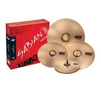 Sabian B8X Performance - Juego de platillos (14 pulgadas, 16 pulgadas, 18 pulgadas, 10 pulgadas), paseo de 20 pulgadas