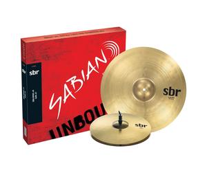 Sabian SBR Cymbal 2-Pack 14 Hi-Hats 18 Crash Ride Cymbals