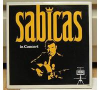 Sabicas in Concert, 1972 , Double LP -- Flamenco. The vinyl is semi-transparant yellow.