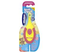 Sabiduría paso a paso Cepillo de dientes super suave para niños de 0 - 2 años (Pack de 3)