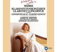 Sabine Meyer - Weber : Clarinet Concertos 1 & 2/Concertino in E flat/Clarinet Quintet