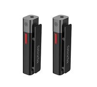 SabineTek SmartMike+ Micrófono Lavalier Inalámbrico Solapa Video Micrófono Bluetooth 5.0 para Cámara de Ordenador SmartPhone
