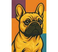 Sable French Bulldog Notebook: Cartoon Journal, Diary, Writing Pad: Featuring a Squishy-Faced Sidekick for Imaginative Minds and Dog Devotees, great ... Lovers, Small Breed Fans & Doodle Enthusiasts