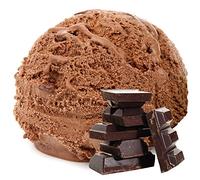 Sabor a chocolate amargo 1 Kg Polvo de hielo Gino Gelati Polvo de hielo suave para su heladora