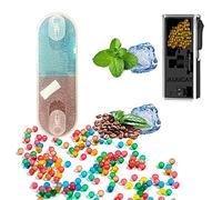 Sabor a Fruta Accesorios para Fumar, 2000 piezas de cuentas para hacer estallar mezcladas y 1 pieza de máquina para hacer estallar, cuentas con sabor a cigarrillo, cigarrillos mentolados