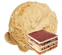 Sabor a Tiramisu 1 kg Polvo de hielo Gino Gelati Helado suave para su heladora