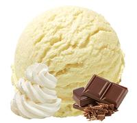 Sabor de crema Stracciatella 1 Kg Helado de Gino Gelati helado suave en polvo para su heladora