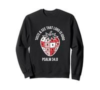 Sabor Divertido y Ver Que el Señor es Bueno Diciendo Sudadera