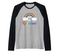 Sabor El Arco Iris Gay Lesbianas Orgullo Trans Sexualidad Camiseta Manga Raglan
