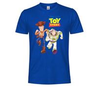 Sabor srl Toy Story - Woody & Buzz - Camiseta Niño y Niña Oficial. Camiseta de Algodón Woody Buzz Lightyear. Idea Regalo para Niños de 3 a 11 Años. 7-8 Años