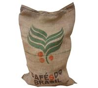 SABOREATE Y CAFE THE FLAVOUR SHOP Shop Saco de Yute Grande de Café de Origen Brasil Reciclado Tela de Arpillera para Tapizar 100% Natural (70 cm x 1 Metro)