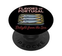 Sabores de Portugal Deleite Del Mar PopSockets PopGrip Adhesivo