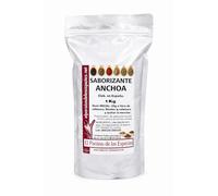 Saborizante de anchoas 1000 grs - Aderezo para Aceitunas con Sabor a Anchoas 1Kg - Potenciador de Sabor para Salmueras y Aliños - Fácil Disolución - El Paraíso de las Especias
