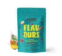 Saborizante para Proteínas Vegetales de HSN | Sabor Mango Tropical 200 g = 66 Tomas Por Envase | Para la Dieta Keto y Vegana | Extremadamente Bajo en calorías y azúcar | No-GMO, Sin Gluten