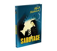 SABOTAGE - Alfred Hitchcock - 2-Disc Mediabook Cover D (Blu-ray + DVD) Limited 250 Edition