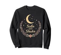 Sabr Y Shukr Islam Islámico Musulmán Paciencia Hombres Mujeres Niños Sudadera