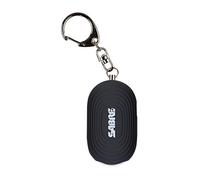 SABRE Alarma personal 2 en 1 con luz LED, sirena de seguridad personal de 130 dB, gancho a presión para acceso instantáneo, rango de 381 metros, diseño compacto para una fácil fijación al bolso, bolso
