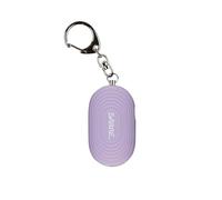 SABRE Alarma personal 2 en 1 con luz LED, sirena de seguridad personal de 130 dB, gancho a presión para acceso instantáneo, rango de 381 metros, diseño compacto para una fácil fijación al bolso, bolso