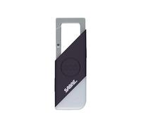 Sabre Alarma Personal 2 en 1 con luz LED y botón SOS, Sirena de 130 dB escuchada Desde 500 Metros, Clip de Resorte para facilitar el Transporte en Mochilas y Bolsos, Recargable con Cable de Carga