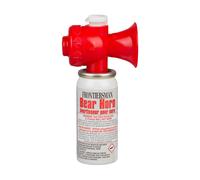 SABRE Frontiersman Bear Horn con tapa de bloqueo de encendido/apagado 130 dB Se escucha hasta 0,5 millas de distancia Ayuda a mantener alejados a