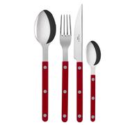 SABRE Paris Cubertería Bistrot shiny 24 piezas Burgundy