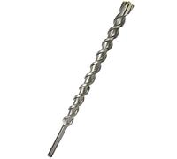 Sabre Tool - Broca de martillo giratorio SDS MAX de 1-1/2 pulgadas x 22 pulgadas, U-Flute, punta de carburo para ladrillo, piedra y hormigón (1-1/2" x 17" x 22" doble flauta) SDS MAX